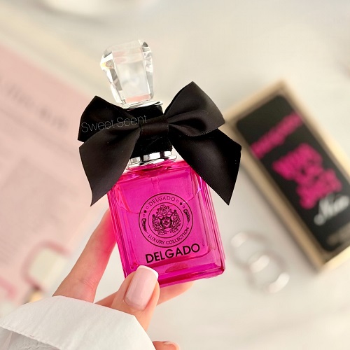 عطر جیبی دلگادو مدل ویوالاجویسی (گلد)با رایحه ملایم شیرین حجم 25 میلی لیتر